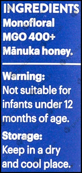 Manuka Health Manuka Honey UMF 13+ / MGO 400+ (500g) - Organics.ph