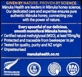 Manuka Health Manuka Honey UMF 6+ / (MGO 115+) (250g) - Organics.ph