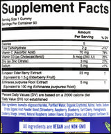 Mary Ruth's Immunity Gummies - Raspberry Lemonade (90 gummies) - Organics.ph