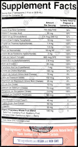 Mary Ruth's Liquid Multivitamin Prenatal+ Postnatal - Berry (946ml) - Organics.ph