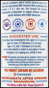 Mary Ruth's Organic Kids Multivitamin Liposomal Strawberry Cherry Vanilla (450ml) - Organics.ph