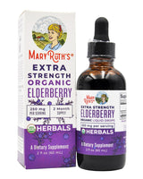 Mary Ruth's Organic Liquid Elderberry (Extra Strength) (60ml) - Organics.ph