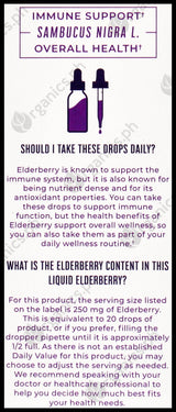 Mary Ruth's Organic Liquid Elderberry (Extra Strength) (60ml) - Organics.ph