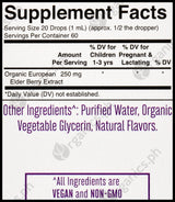 Mary Ruth's Organic Liquid Elderberry (Extra Strength) (60ml) - Organics.ph