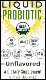 Mary Ruth's Organic Liquid Probiotic (Unflavored) (60ml) - Organics.ph