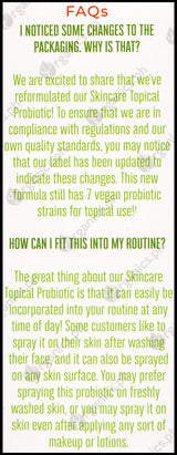 Mary Ruth's Organic Skin Probiotic Topical Spray (120ml) - Organics.ph