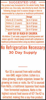 Mary Ruth's Organic Vitamin D3 + K2 Liquid Spray (30ml) - Organics.ph