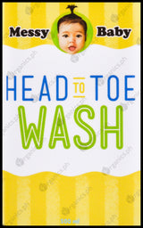 Messy Baby Natural Head To Toe Wash (500ml) - Organics.ph