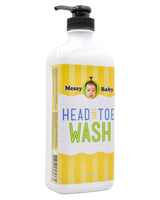 Messy Baby Natural Head To Toe Wash (500ml) - Organics.ph