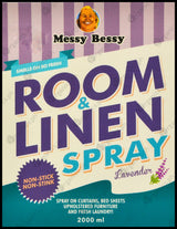 Messy Bessy Natural Room & Linen Spray - Lavender (2000ml) - Organics.ph