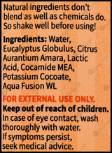 Messy Bessy Natural Surface Cleaner - Minty Orange (500ml) - Organics.ph