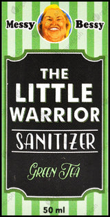 Messy Bessy The Little Warrior Natural Hand Sanitizer - Green Tea (50ml) - Organics.ph