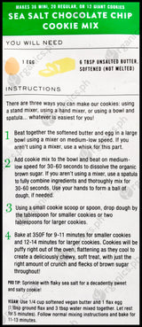 Miss Jones Baking Co. Organic Cookie Mix - Chocolate Chip (369g) - Organics.ph