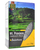 Mt. Province Heirloom Organic Purple Rice (1kg) - Organics.ph