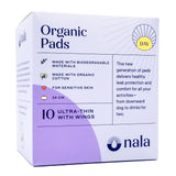 Nala Organic Biodegradable Sanitary Pads - Day (10 pads) - Organics.ph