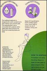 Nala Organic Biodegradable Tampons - Super (16 tampons) - Organics.ph