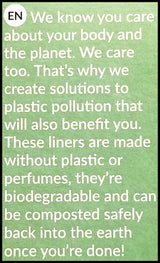 Natracare Organic Panty Liners - Curved (30 pads) - Organics.ph