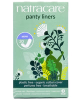 Natracare Organic Panty Liners - Mini (30 pads) - Organics.ph