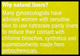 Natracare Organic Panty Liners - Tanga (30 pads) - Organics.ph