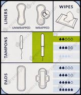 Natracare Organic Tampons - Regular with Applicator (16 pads) - Organics.ph