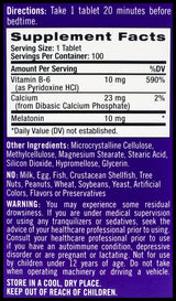 Natrol Melatonin 10mg (100 tablets) - Organics.ph