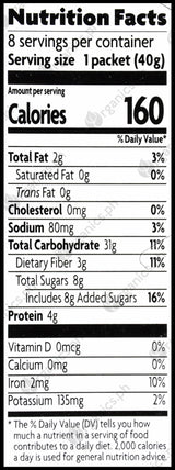 Nature's Path Organic Instant Oatmeal - Brown Sugar Maple (320g) - Organics.ph