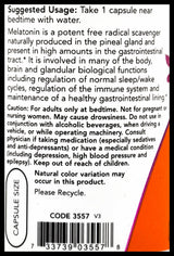 Now Melatonin 10mg (100 caps) - Organics.ph