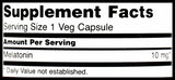 Now Melatonin 10mg (100 caps) - Organics.ph