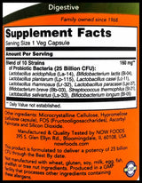 Now Probiotic - 10 Strains 25 Billion CFU (50 caps) - Organics.ph