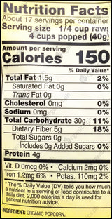 Now Real Food Organic Popping Corn (680g) - Organics.ph