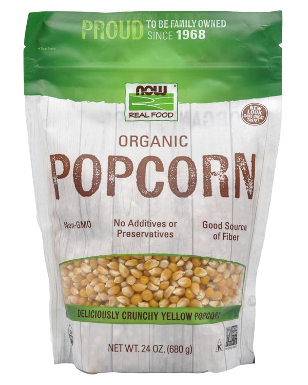 Now Real Food Organic Popping Corn (680g) - Organics.ph