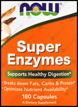 Now Super Enzymes (180 caps or tablets) - Organics.ph