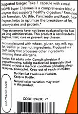 Now Super Enzymes (90 caps or tablets) - Organics.ph