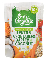 Only Organic Baby Food 10+ months - Lentils, Vegetables, Barley & Coconut (170g) - Organics.ph