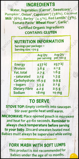Only Organic Baby Food 10+ months - Lentils, Vegetables, Barley & Coconut (170g) - Organics.ph
