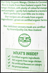 Only Organic Baby Food 10+ months - Mango Chicken & Coconut Rice (170g) - Organics.ph