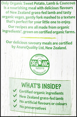 Only Organic Baby Food 10+ months - Sweet Potato Lamb & CousCous (170g) - Organics.ph