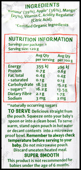Only Organic Baby Food 6+ months - Apple Banana & Mango (120g) - Organics.ph