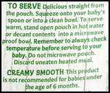 Only Organic Baby Food 6+ months - Vanilla Bean Custard (120g) - Organics.ph