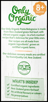 Only Organic Baby Food 8+ months - Pasta Bolognese (170g) - Organics.ph