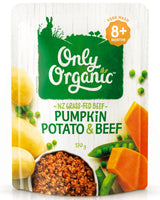 Only Organic Baby Food 8+ months - Pumpkin Potato & Beef (170g) - Organics.ph