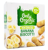 Only Organic Baby Snacks 10+ months - Banana Biscotti (100g) - Organics.ph