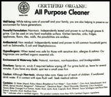 Orchard Organic All Purpose Cleaner - Bergamot & Rose Geranium (500ml) - Organics.ph
