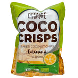Organic Coco Crisps Baked Coconut Chips - Calamansi (30g) - Organics.ph
