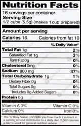 Organic Gourmet Vegetable Bouillon Broth Cubes - Original (8 cubes) - Organics.ph