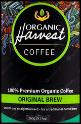 Organic Harvest Coffee Beans Canister - Original Brew (250g) - Organics.ph