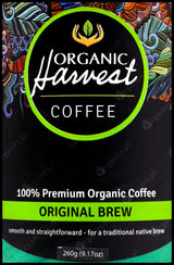 Organic Harvest Coffee Ground Canister - Original Brew (250g) - Organics.ph