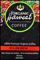 Organic Harvest Coffee Ground - Pulaw Brew (250g) - Organics.ph