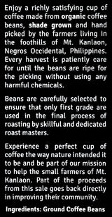 Organic Harvest Coffee Personal Drip Brew - Bugtaw (10 sachets) - Organics.ph