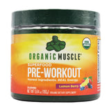 Organic Muscle Superfood Pre-Workout Powder - Lemon Berry (160g) - Organics.ph